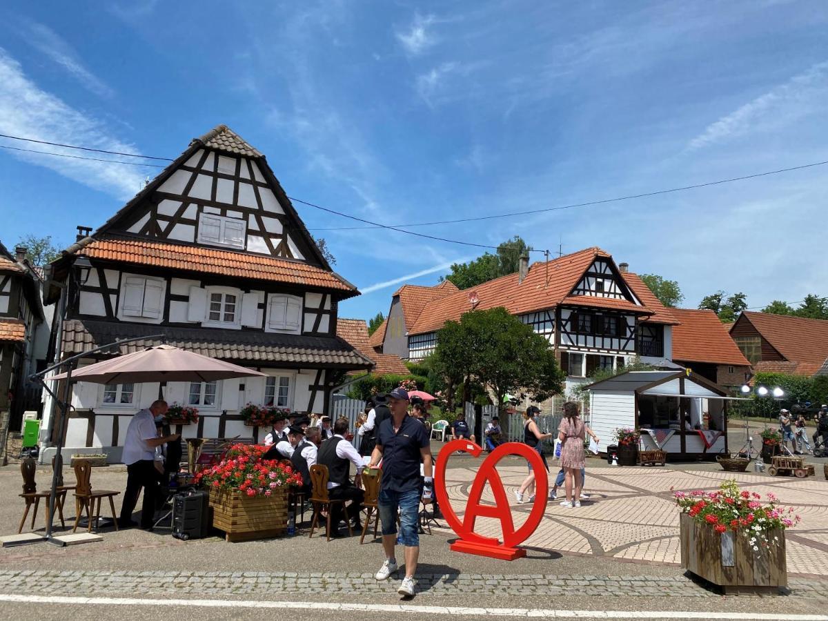 Gites Et Chambres D'Hotes Maison Ungerer Hunspach 外观 照片