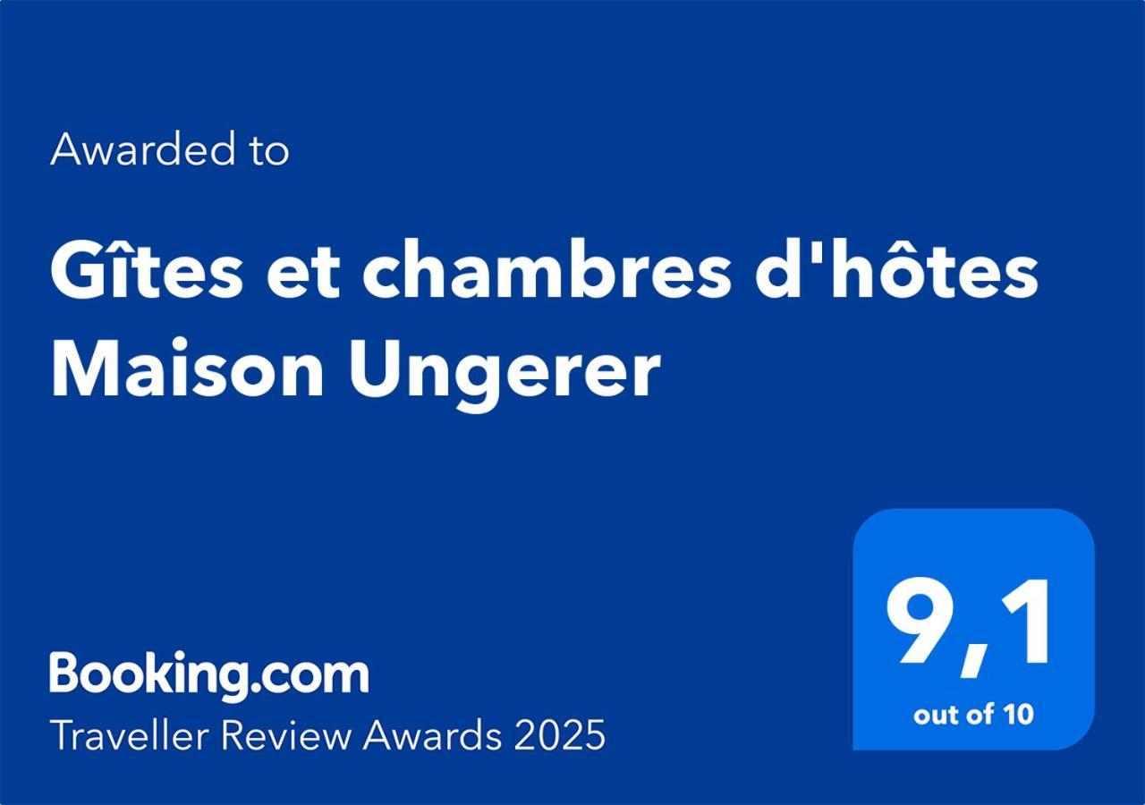 Gites Et Chambres D'Hotes Maison Ungerer Hunspach 外观 照片